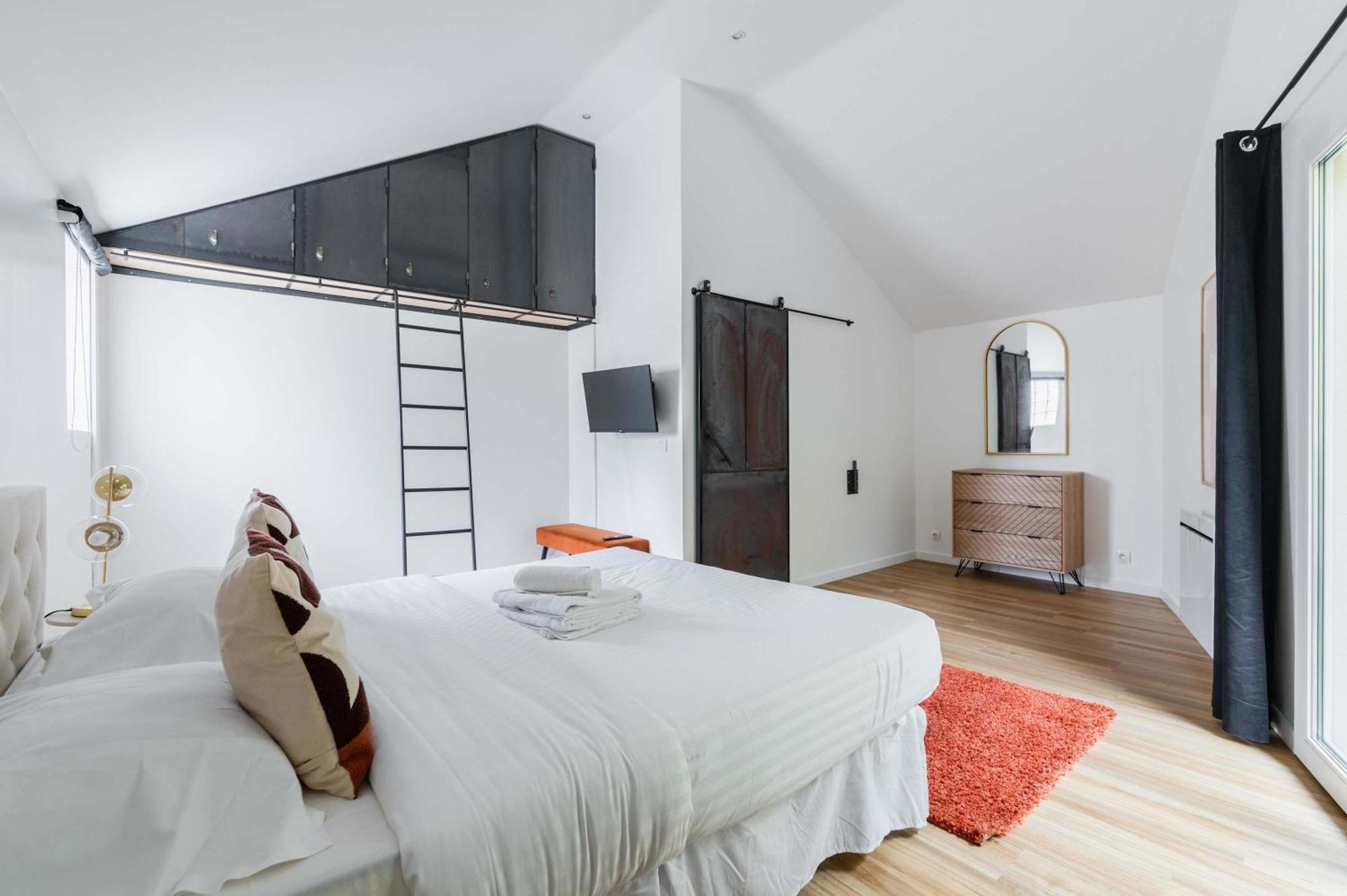 Villa Romainville Paris Pour 8 Personnes - Flat-Guest Exterior photo